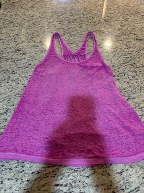 aerie Heathered Pink Racerback Tank Top